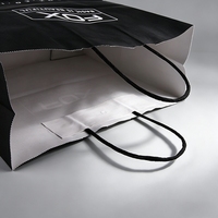 Sacs de shopping en carton personnalisés avec logo pour mariage et fête, recyclables, écologiques, avec vernis, vente en gros
