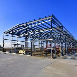 Edificio de Estructura de Acero Prefabricado de Estilo Moderno para Almacenes Metálicos Prefabricados y Plantas de Manufactura - Product Image 2