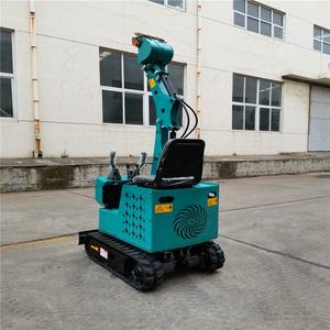 चीन इलेक्ट्रिक खुदाई बैटरी मिनी 0.8ton माइक्रो खोदने bagger छोटे towable बेकहो - Product Image 4