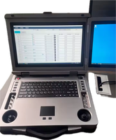 Station de sol à double écran Skywing GW15DK, console de contrôle portable pour systèmes sans pilote UAV, UGV, USV