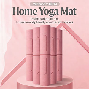 Tapete <span class=keywords><strong>de</strong></span> Yoga Antideslizante <span class=keywords><strong>de</strong></span> 6mm <span class=keywords><strong>de</strong></span> Grosor, Material TPE, Líneas <span class=keywords><strong>de</strong></span> Alineación para Principiantes y Profesionales, para Yoga en Casa, Gimnasio y <span class=keywords><strong>Centro</strong></span> <span class=keywords><strong>de</strong></span> Fitness - Product Image 5