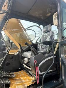 Excavatrice sur chenilles d'occasion Hyundai 220-9S, 22 tonnes, jaune, avec godet, pour travaux de construction - Product Image 5