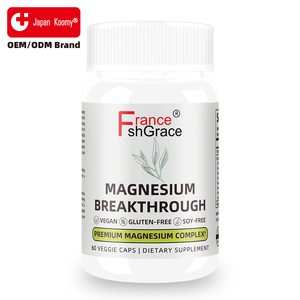 Fabricante de Suplementos Nutracéuticos de Magnesio, Vitaminas Calmantes que Favorecen el Sueño, 60 Cápsulas de Magnesio Breakthrough - Product Image 1
