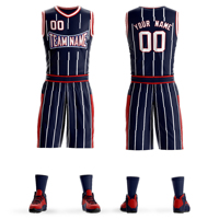 Tenues de basketball personnalisées, maillots de basketball performants, vêtements de hip-hop, lettres et numéros brodés pour les fans