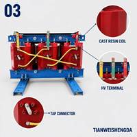Transformador de Resina Epoxi Fundida en Seco de 10 a 35 kV Utilizado en Hospitales y Centros de Datos para Distribución de Energía