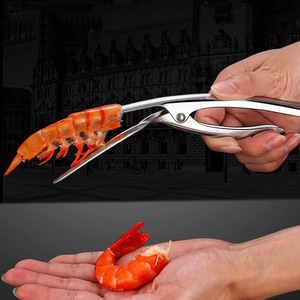 304 Stainless Steel Shrimp Peeler Deveiner Kitchen Tool For Seafood Preparation - Product Image 1