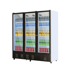 Glass Door Cold Drink Commercial Beverage Cooler Upright <strong>Pepsi</strong> <strong>Fridge</strong> with Light Box - Product Image 6