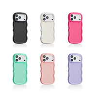 Coque de téléphone portable en silicone TPU souple, couleur unie, mignonne et simple, pour iPhone 17 Air, 17 Pro Max, 16, 15 Plus, 14, 13, 12, 7, 8 Plus – Vente en gros