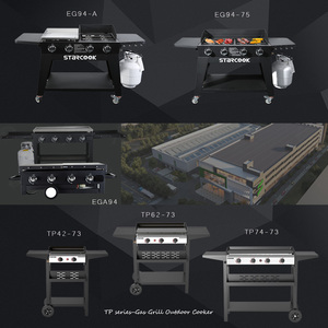 Barbecue gril poêle électrique brûleur cuisinière 2 brûleurs barbecue <span class=keywords><strong>plancha</strong></span> plaque chauffante à <span class=keywords><strong>gaz</strong></span> pour patio - Product Image 6