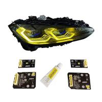 Chips de Luz DRL que Cambian de Color, Chip de Iluminación RGB Amarillo Compatible con BMW G80/G82 M3 M4 Sedán Coupé 2021-2023