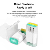 Kabel Charger HP USB 2.4A Harga Grosir, Set Kabel Pengisi Daya Cepat dengan Kotak Display Tabung untuk Ponsel