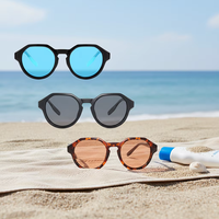 Lunettes de soleil classiques pour femmes, cadeau d'été, TR90, polarisées, UV400, verres TAC anti-reflets, monture légère, pour la pêche, la conduite