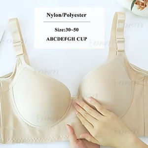 Vente chaude grande taille femmes <span class=keywords><strong>soutien</strong></span>-<span class=keywords><strong>gorge</strong></span> couverture complète Lingerie pour grand buste Sexy Curvy Fit pleine coupe <span class=keywords><strong>soutien</strong></span>-<span class=keywords><strong>gorge</strong></span> confortable - Product Image 4