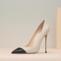 Escarpins Stiletto Grande Taille Personnalisés pour Femmes, Semelle Intérieure en PU, Talons Hauts Fins, Antidérapants pour Été Hiver, Emballage Boîte