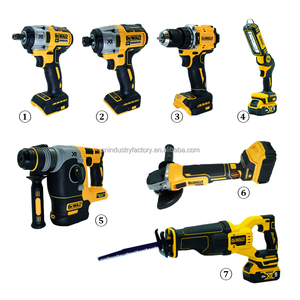 Kit d'outils professionnels Dewalt 20V sans balais 7 outils pour la construction et les travaux lourds - Product Image 1