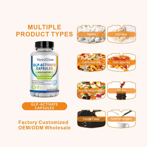 YanniGlow OEM ODM Ondersteunt eetlustbalans Ondersteunt stofwisseling Schoonheid GLP-ACTIVATE CAPSULES - Product Image 1