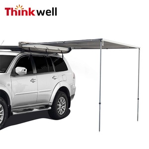 Zijtent Oxford Zijdelings Opvouwbare Intrekbare Dakzonwering Auto Luifel Geschikt voor Meerdere Automodellen - Product Image 3