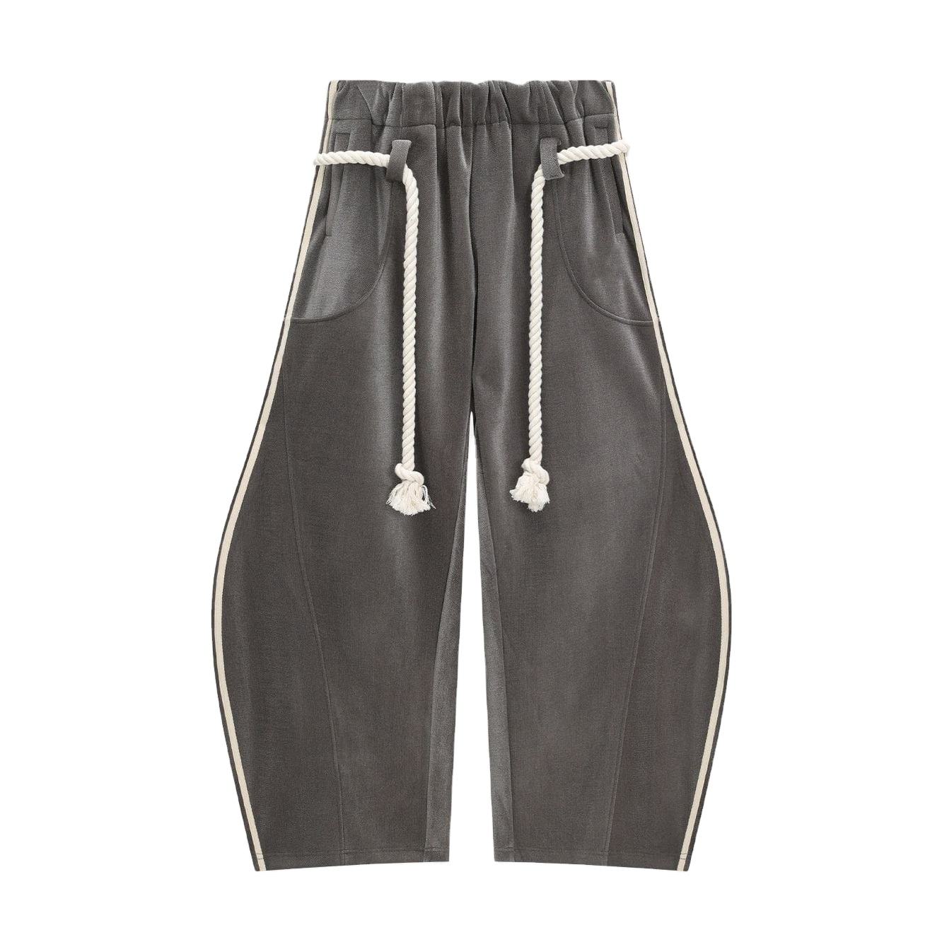 Balloon Pants Men with Pockets Y2K Style Trousers