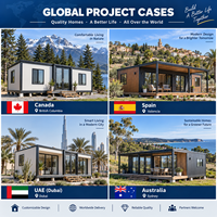 Maison conteneur pliable de 20 pieds, installation rapide, bâtiment modulaire pour hébergement d'urgence et temporaire