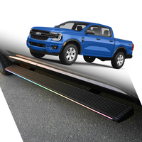 Marchepieds électriques automatiques pour Ford Ranger, style sport, ensemble complet en alliage d'aluminium, Plug & Play OBD2, étanche IP67, anti-pincement