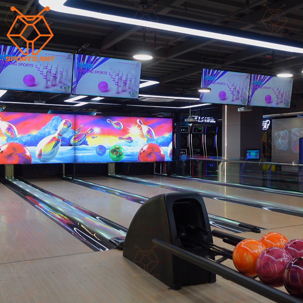 SPORTSANT Bowling di lusso con buona pista da bowling prezzo attrezzature per parco divertimenti