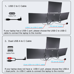จอภาพพกพาขนาด 14 นิ้ว รองรับ HDR 1080P IPS สำหรับ ODM OEM ขายส่ง - Product Image 5