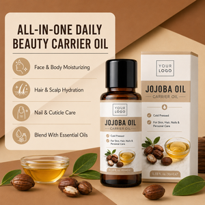 Aceite de cuidado 3 en 1 más vendido: hidrata la piel, suaviza la barba, nutre el cabello y el cuero cabelludo, mejora la piel áspera, para todo tipo de piel, aceite de jojoba. - Product Image 3