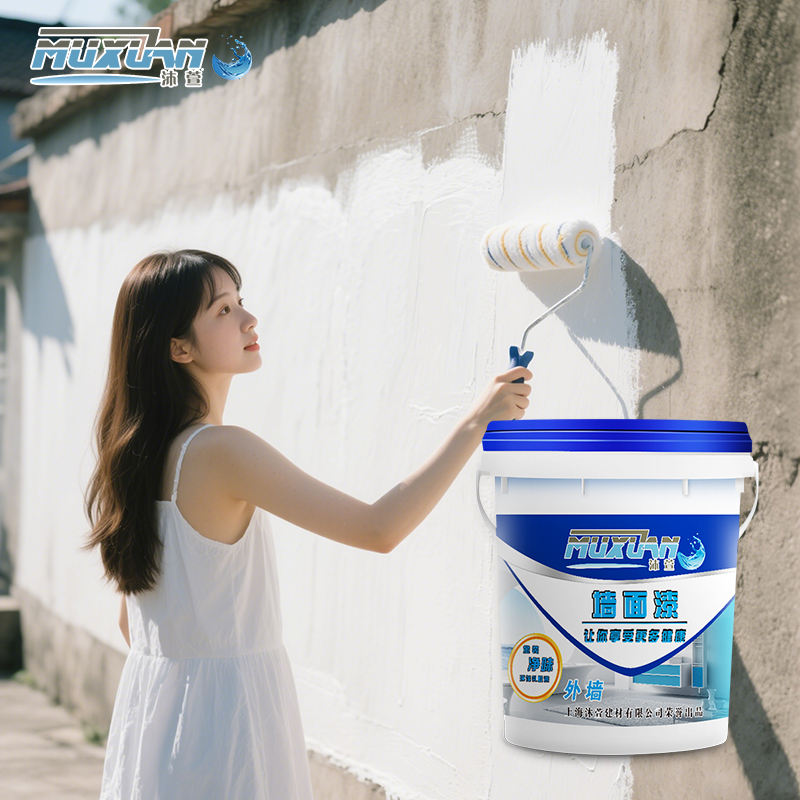 View of Professional Middle Gray Exterior Wall Coating for Villa, Hotel ...