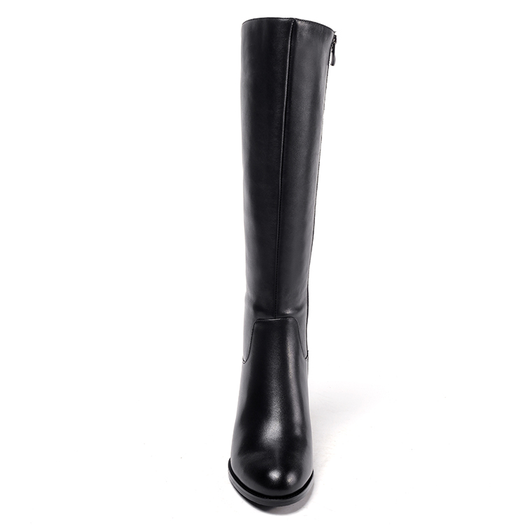 OEM повседневные модные дизайнерские зимние черные женские сапоги до колен ручной работы женские сапоги на зиму