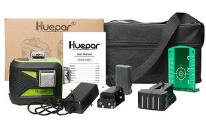 Niveau laser auto-nivelant <span class=keywords><strong>HUEPAR</strong></span> <span class=keywords><strong>603CG</strong></span>, mode pulsé multi-extérieur, alignement 3*360, niveau laser à 12 lignes, niveau laser 3D vert - Product Image 5