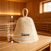 Topi Mandi Dewasa Kartun Sauna yang Lembut dan Dapat Digunakan Kembali Melindungi Kepala dari Kerusakan Akibat Panas