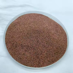 Schweres spezifisches Gewicht Rotkarbid-Wasserstrahl-Granat zum freien Schleifen Schneiden von Schleif mitteln - Product Image 3