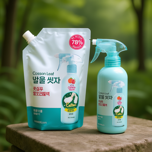 Cosson Leaf Foot Shampoo 500ml Recarga Fórmula K-Beauty Para el Cuidado de la Piel en Movimiento - Product Image 3