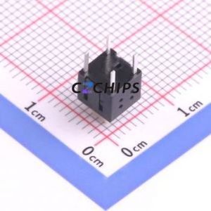 BTSA-N-P-1 Push Button Switch Through hole Component (THT) Switch No Lock Square Button Through Hole 50mA - Product Image 2