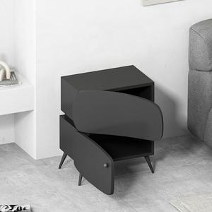 Vente chaude Tables <span class=keywords><strong>De</strong></span> <span class=keywords><strong>Chevet</strong></span> Français Art Déco Moderne Noir <span class=keywords><strong>Table</strong></span> <span class=keywords><strong>De</strong></span> Nuit Meubles <span class=keywords><strong>De</strong></span> Chambre <span class=keywords><strong>Table</strong></span> En Bois avec Tiroirs Maison <span class=keywords><strong>Table</strong></span> <span class=keywords><strong>De</strong></span> <span class=keywords><strong>Chevet</strong></span> - Product Image 3