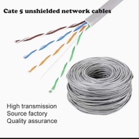 Alta calidad 305m RJ45 Ethernet UTP FTP SFTP Cat5 Cat5e Cat6 Cable de conexión de cobre 25 años Cable de comunicación interior de Internet
