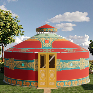 Yurte mongole de luxe, tente extérieure à double couche, une chambre, quatre saisons, imperméable, coupe-vent, pour voyages et hébergement hôtelier - Product Image 6