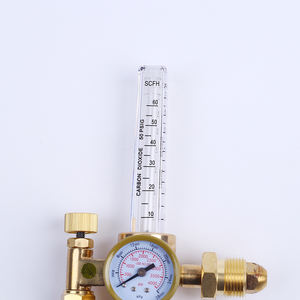 CGA320 <span class=keywords><strong>CGA580</strong></span> <span class=keywords><strong>Argon</strong></span> co2 régulateur double Co2 débitmètre soudage gaz régulateur avec filetage - Product Image 6