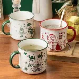Taza <span class=keywords><strong>de</strong></span> Café <span class=keywords><strong>de</strong></span> Cerámica Creativa R2509-818 <span class=keywords><strong>de</strong></span> 360 ml, Diseño Moderno, Caja <span class=keywords><strong>de</strong></span> Regalo Navideña <span class=keywords><strong>para</strong></span> <span class=keywords><strong>Parejas</strong></span>, Accesorios <span class=keywords><strong>para</strong></span> Café - Product Image 1