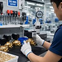 Katup Solenoid Pembuangan Kondensat Otomatis Listrik 1/2 Inci Kuningan Timer Kompresor Udara Pemisah Gas Minyak Air Dapur Komersial OEM