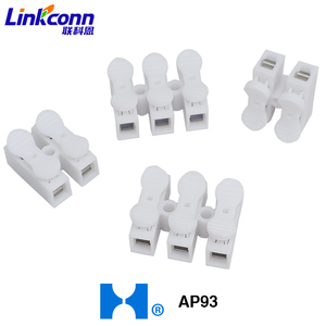 Push Button Industrial Power Wire Connector Heavy Power PA92 Connector Brass Contacts <b>Terminal</b> Block PA66 Push Button Block - Product Image 2
