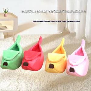 Bestseller Bananenförmiges Winter-Haustiernest Warmes Katzen- und Hamsterbett aus Kunststoff für Katzen- und Hundeschlafmatte - Product Image 4