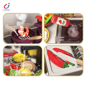Chengji jeu <span class=keywords><strong>de</strong></span> <span class=keywords><strong>cuisine</strong></span> semblant jouer éclairage électrique musique enfants pulvérisation <span class=keywords><strong>cuisine</strong></span> jouet multifonctionnel Montessori <span class=keywords><strong>cuisine</strong></span> jouets - Product Image 2