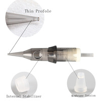 Aiguilles stérilisées pour cartouche de tatouage 0.15/0.16/0.3MM, emballage Blister pour Membrane de sécurité, 20 pièces