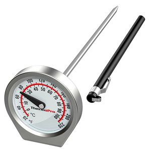 Termômetro de Carne ThermoPro com Leitura Instantânea para Cozinha e Churrasco, Termômetro de Alimentos com Lente de Vidro, Termômetro de Cozinha Portátil - Product Image 1
