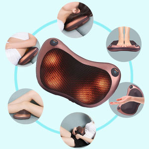 Masajeador corporal <span class=keywords><strong>Shiatsu</strong></span>, almohada de masaje <span class=keywords><strong>Shiatsu</strong></span> para la cabeza, espalda y cuello - Product Image 4