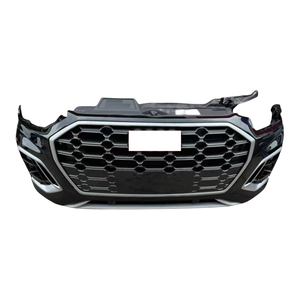Pour haute qualité <span class=keywords><strong>Audi</strong></span> Q5 Q5L pare-chocs avant assemblage phare radiateur Chine vente chaude ABS kit calandre - Product Image 1