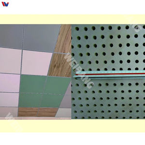 Panneau perforé ignifuge certifié LEED pour plafond de centre commercial et de bâtiment de bureaux au Royaume-Uni - Product Image 5