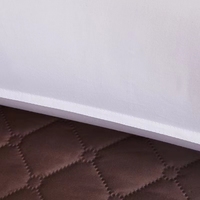 Oreiller de qualité hôtelière personnalisé de luxe, insert d'oreiller blanc matelassé avec soufflet, oreiller personnalisé pour hôtels