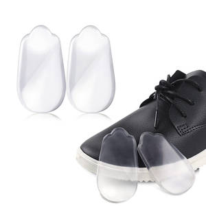 Semelles de talon en silicone pour la correction de supination et de pronation Inserts de chaussures adhésifs en gel pour le soutien de l'alignement des pieds - Product Image 1
